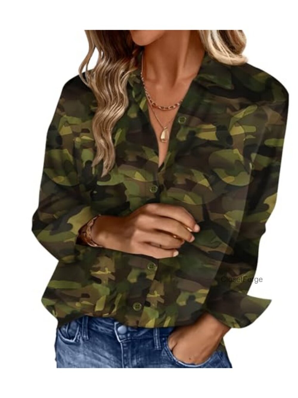 Silk Satin Button Down Shirt Long Sleeve Business Casual Blouse